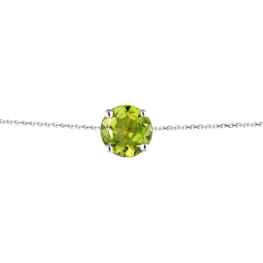 Peridot Silver Bracelet | Augustine Jewels | Gemstone Jewellery