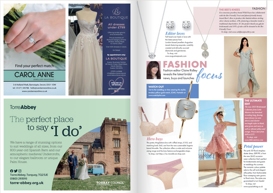 Augustine Jewels Featured in County Wedding Magazines Again!
