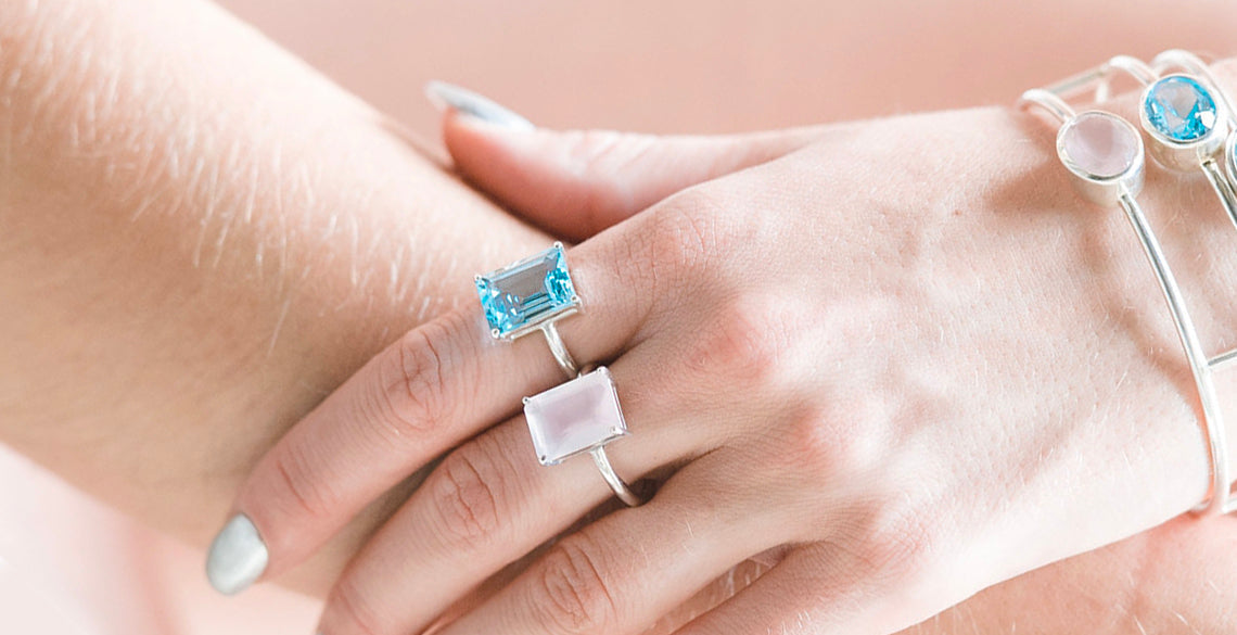 A Ring to Empower Women - Princess Tessy of Luxembourg and her Sky Blue Topaz Ring from Augustine Jewels