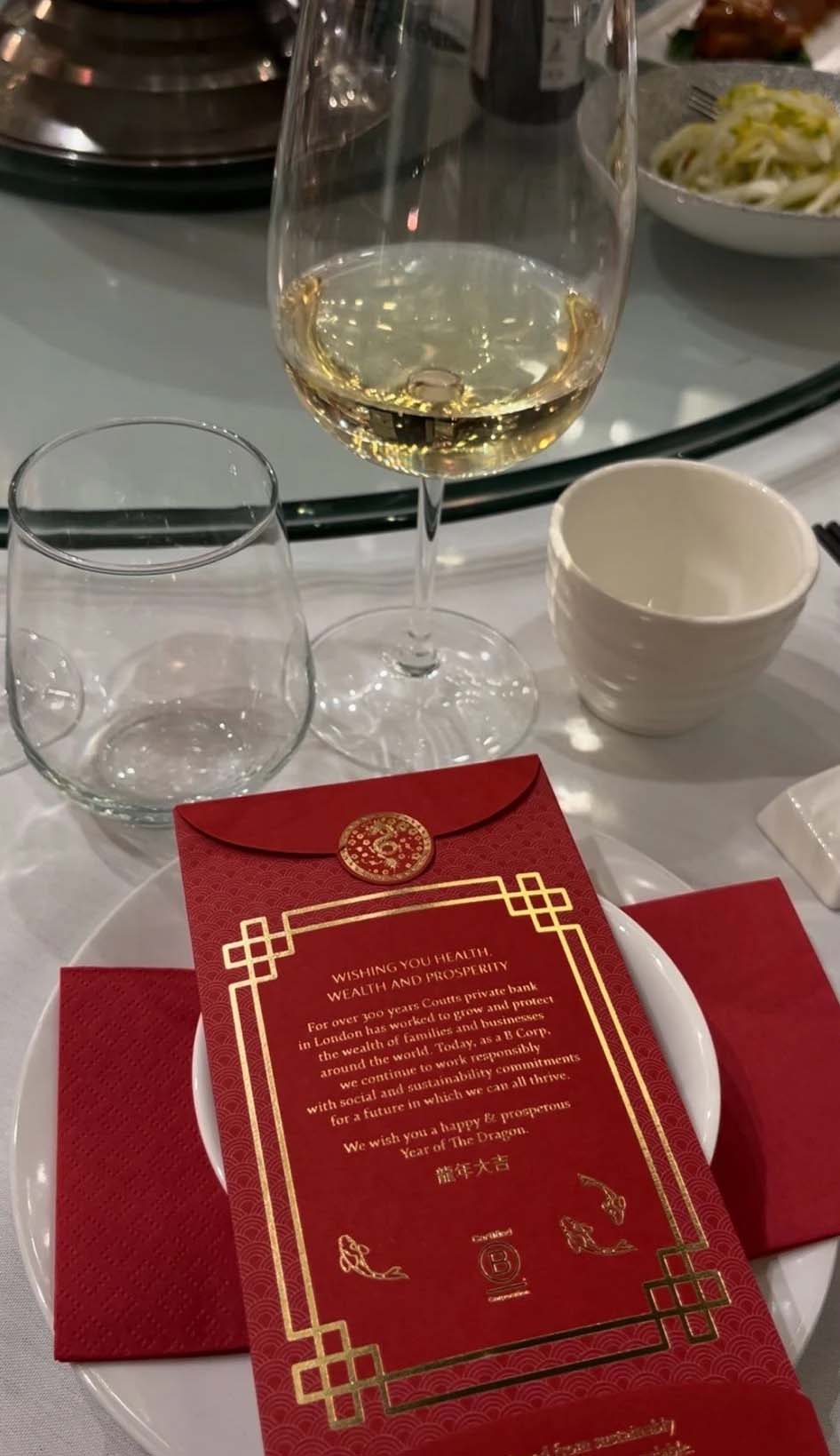 The Countess of Cromer Chinese New Year Celebration