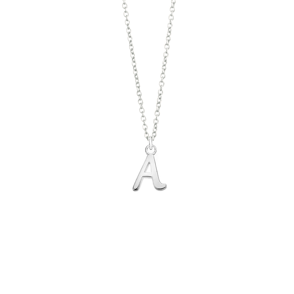 Silver Initial Necklace - Augustine Jewels