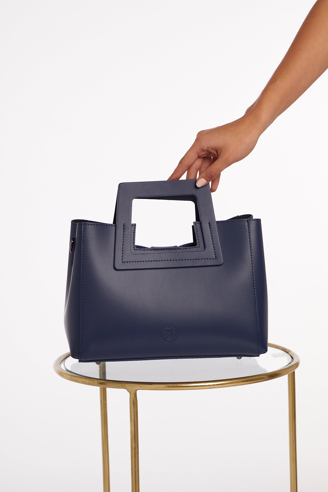 Large Navy Blue Bag - Augustine Jewels