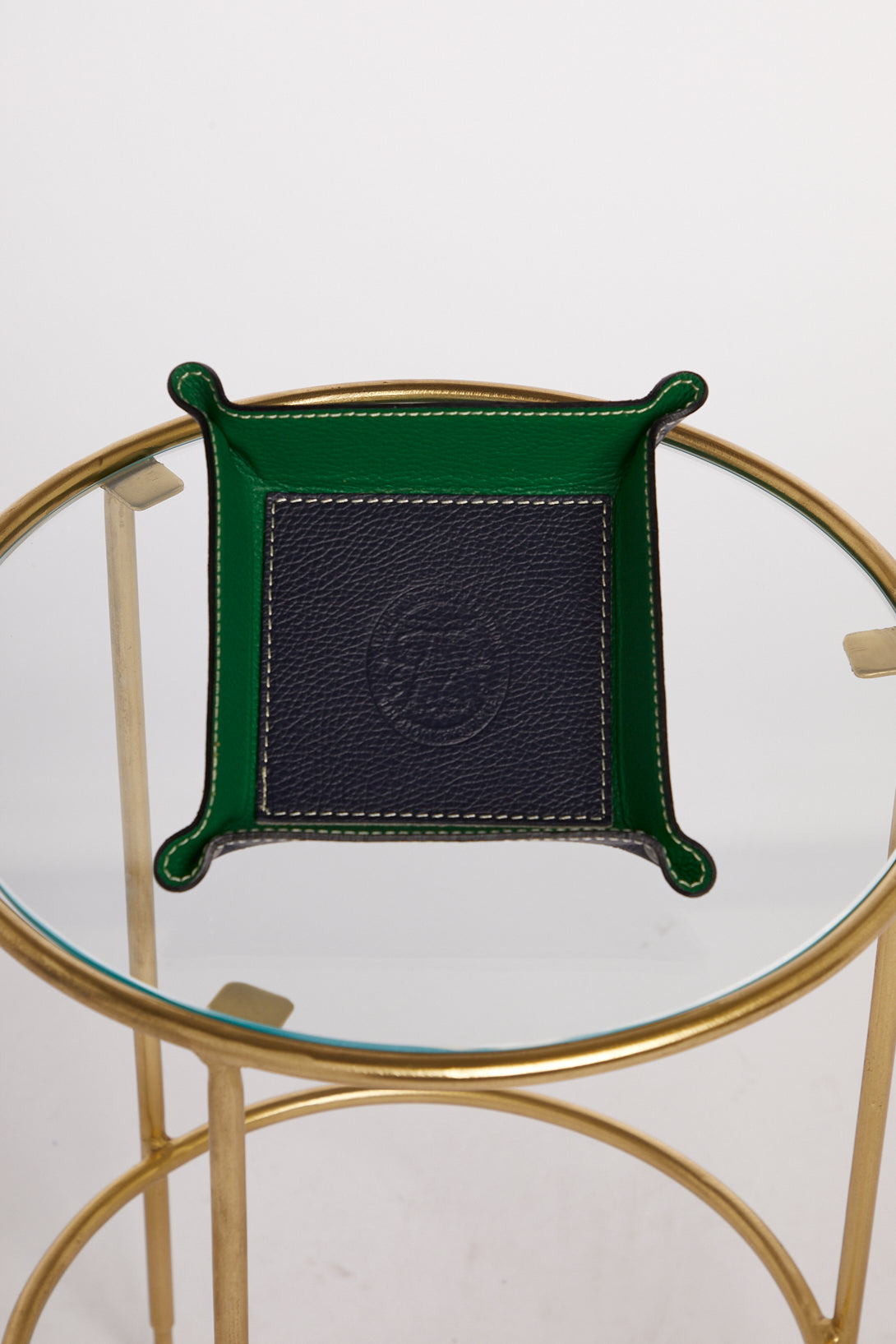 Navy and Green Jewellery Tray - Augustine Jewels