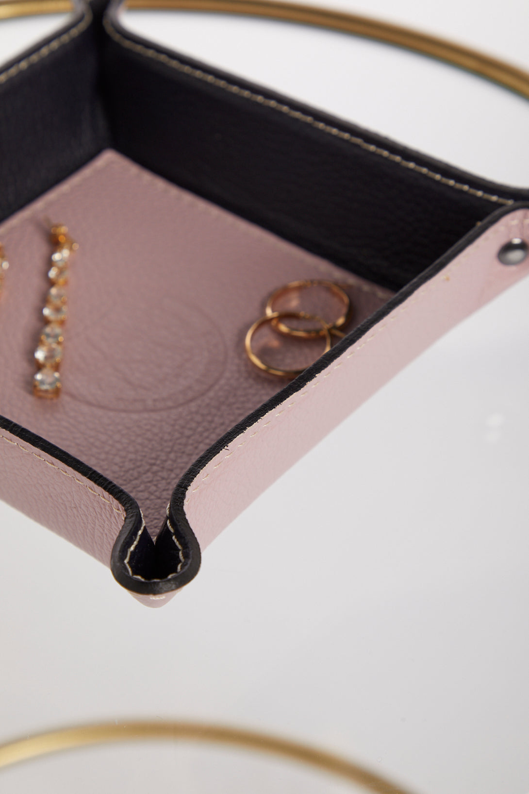 Pink and Navy Jewellery Tray - Augustine Jewels