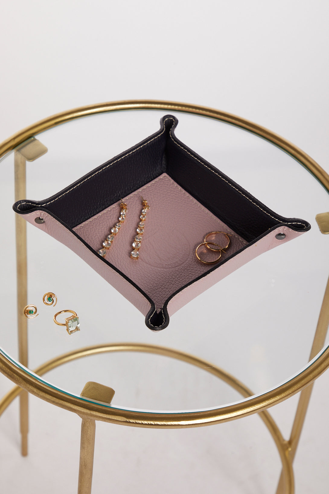 Pink and Navy Jewellery Tray - Augustine Jewels