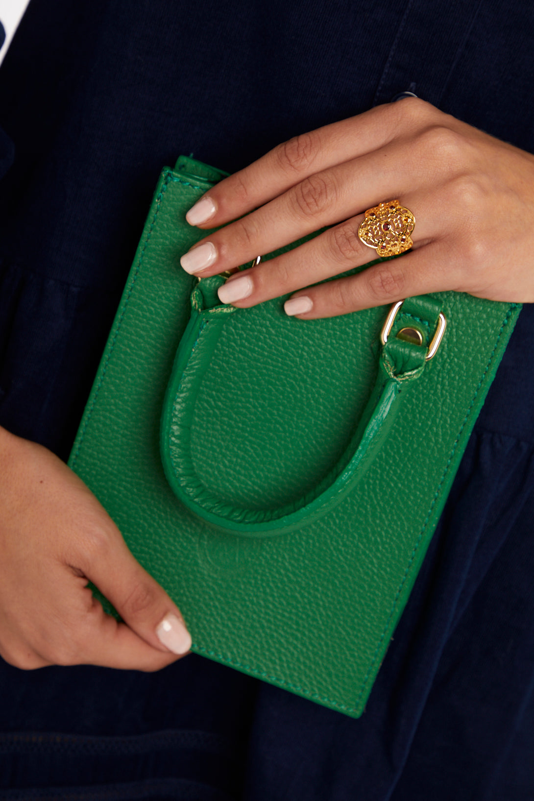 Small Green Bag - Augustine Jewels