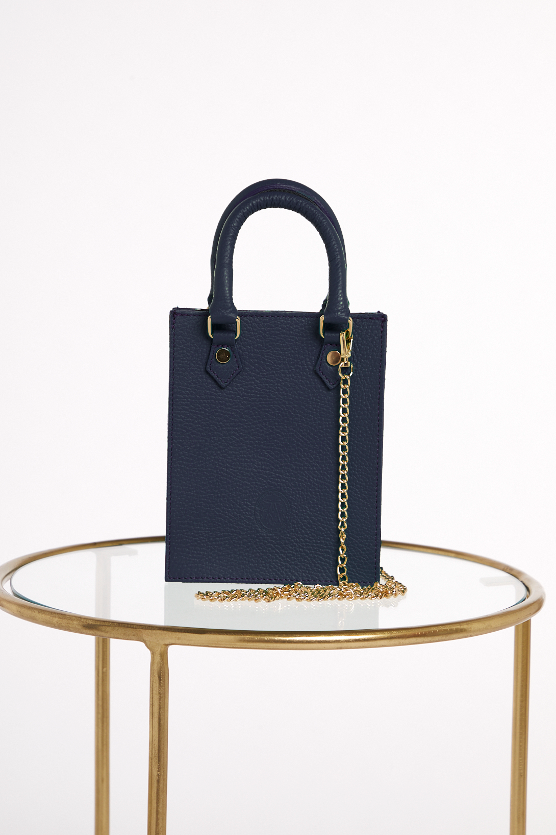 Small Navy Blue Bag - Augustine Jewels