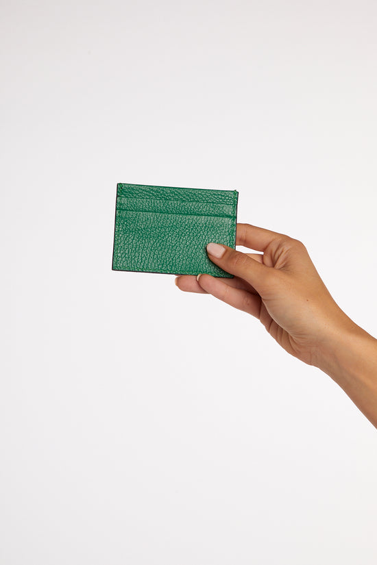 Green Credit Card Holder