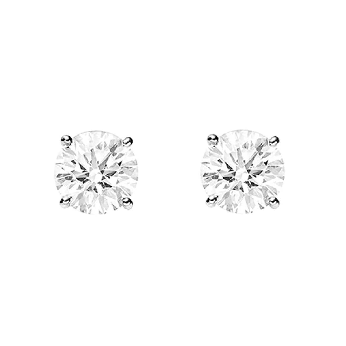 Diamond Stud Earrings - Augustine Jewels