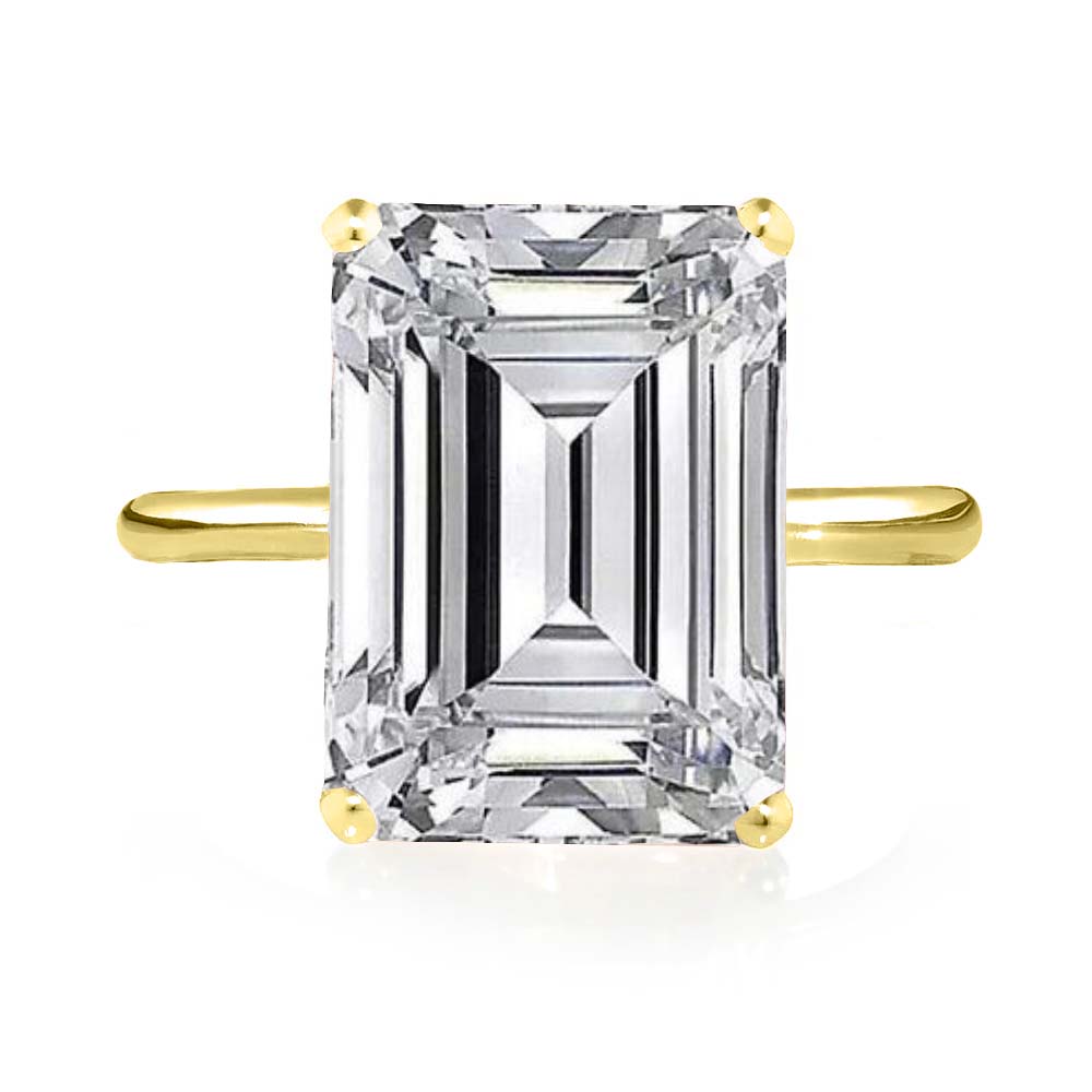 Yellow Gold Lab Grown Diamond Ring - Augustine Jewels
