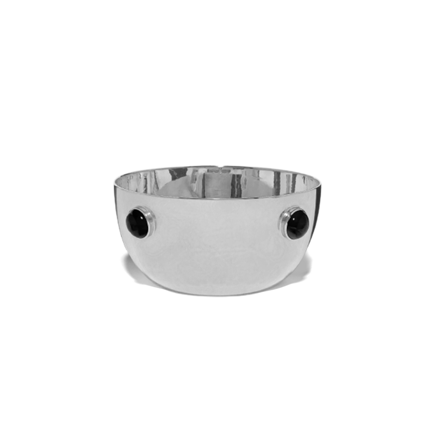 Silver and Onyx Bowl Set - Augustine Jewels