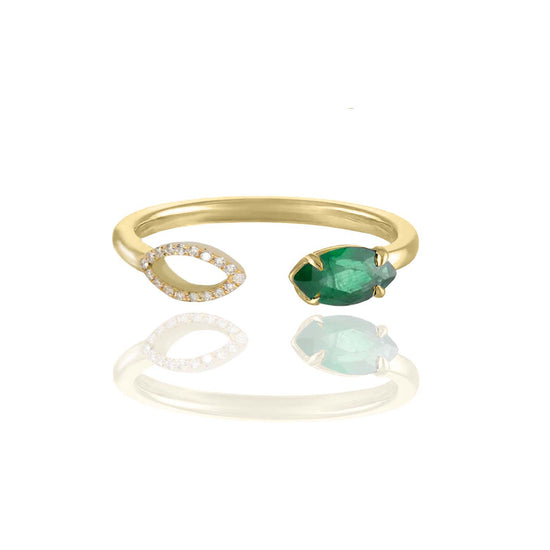 agate and diamond ring | Augustine Jewels | English Gardens Collection | Gemstone