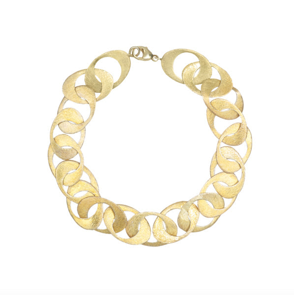 Gold Curve Bracelet | The Egyptian Collection | Augustine Jewels | Gold Jewellery
