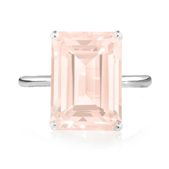 Load image into Gallery viewer, Rose Quartz Ring | The South of France Collection | Augustine Jewels | Gemstone Jewellery
