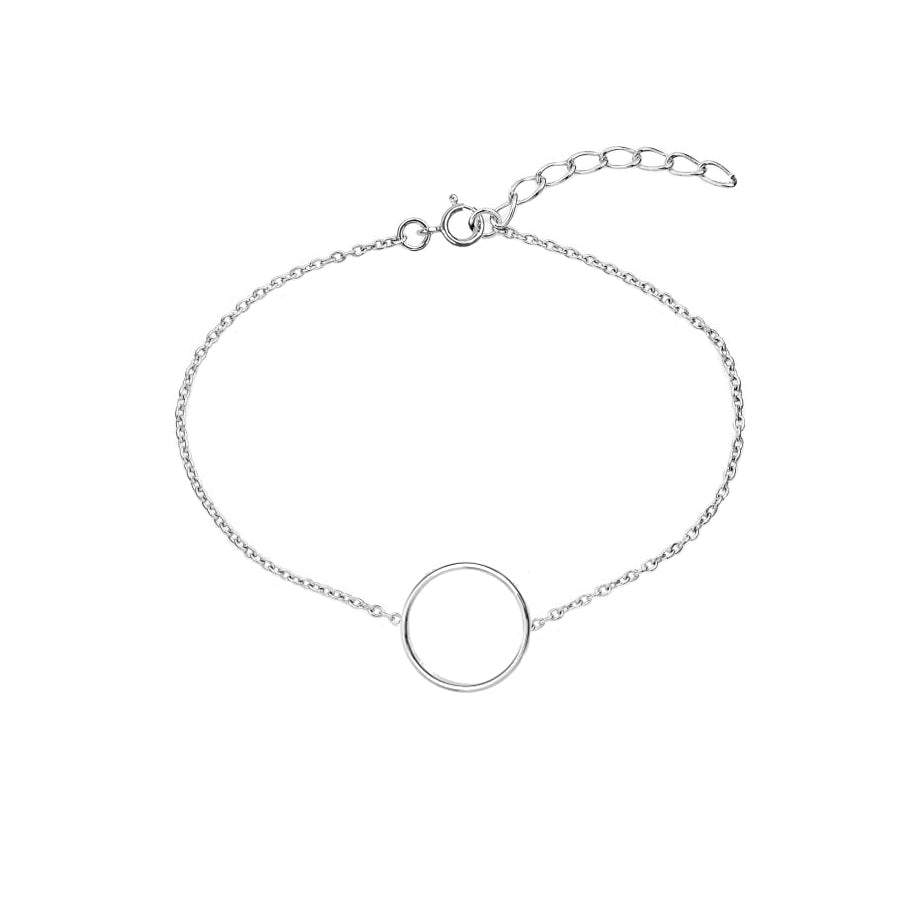 Load image into Gallery viewer, Silver Geometric Circle Bracelet | The Geometric Collection | Augustine Jewels | Silver Jewellery
