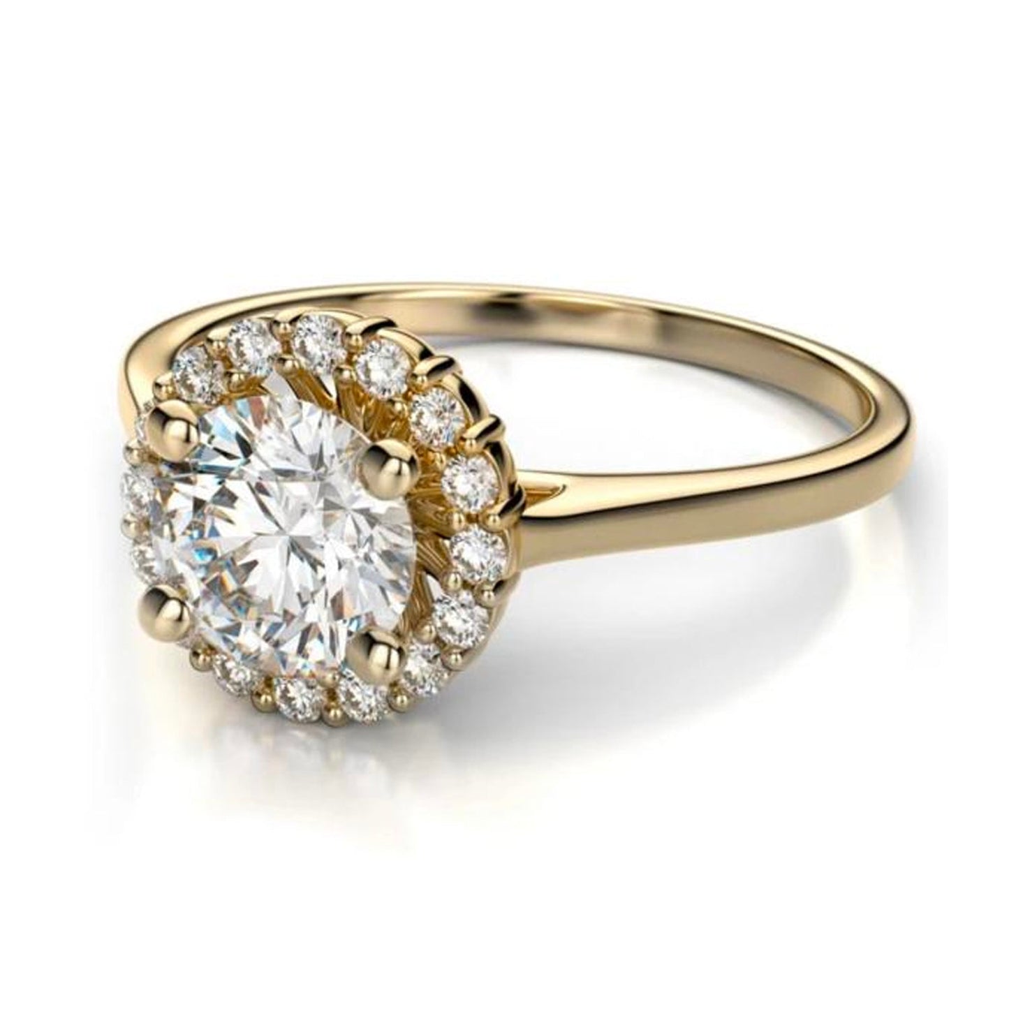 Yellow Gold Bespoke Engagement Ring London | Augustine Jewels | Gemstone Jewellery