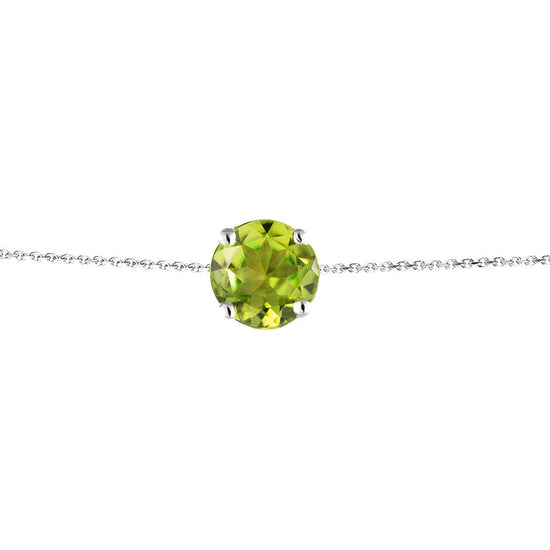 Peridot Silver Bracelet | Augustine Jewels | Gemstone Jewellery